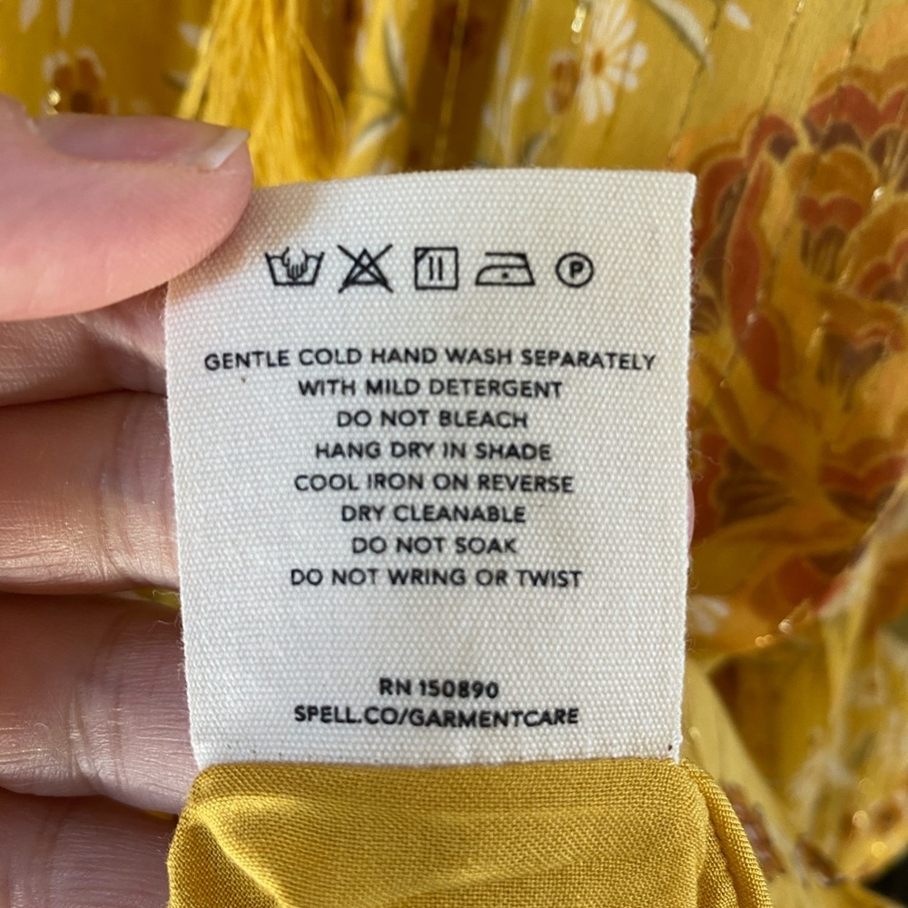 Spell Mystic Tunic Sunflower - Picture 6 of 7